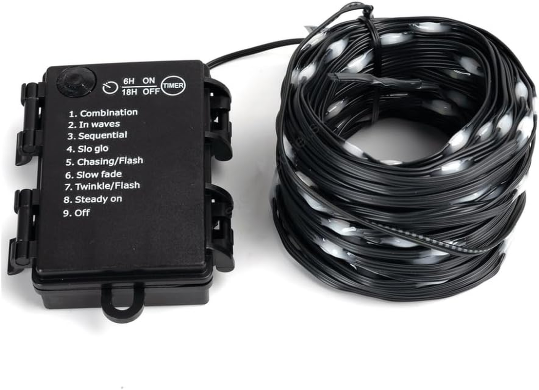 PRENDELUZ Fairy Lights - 5M String Lights with 3 AA Batteries, Warm White Light, PVC and Copper Materials, Ideal for Room Atmosphere