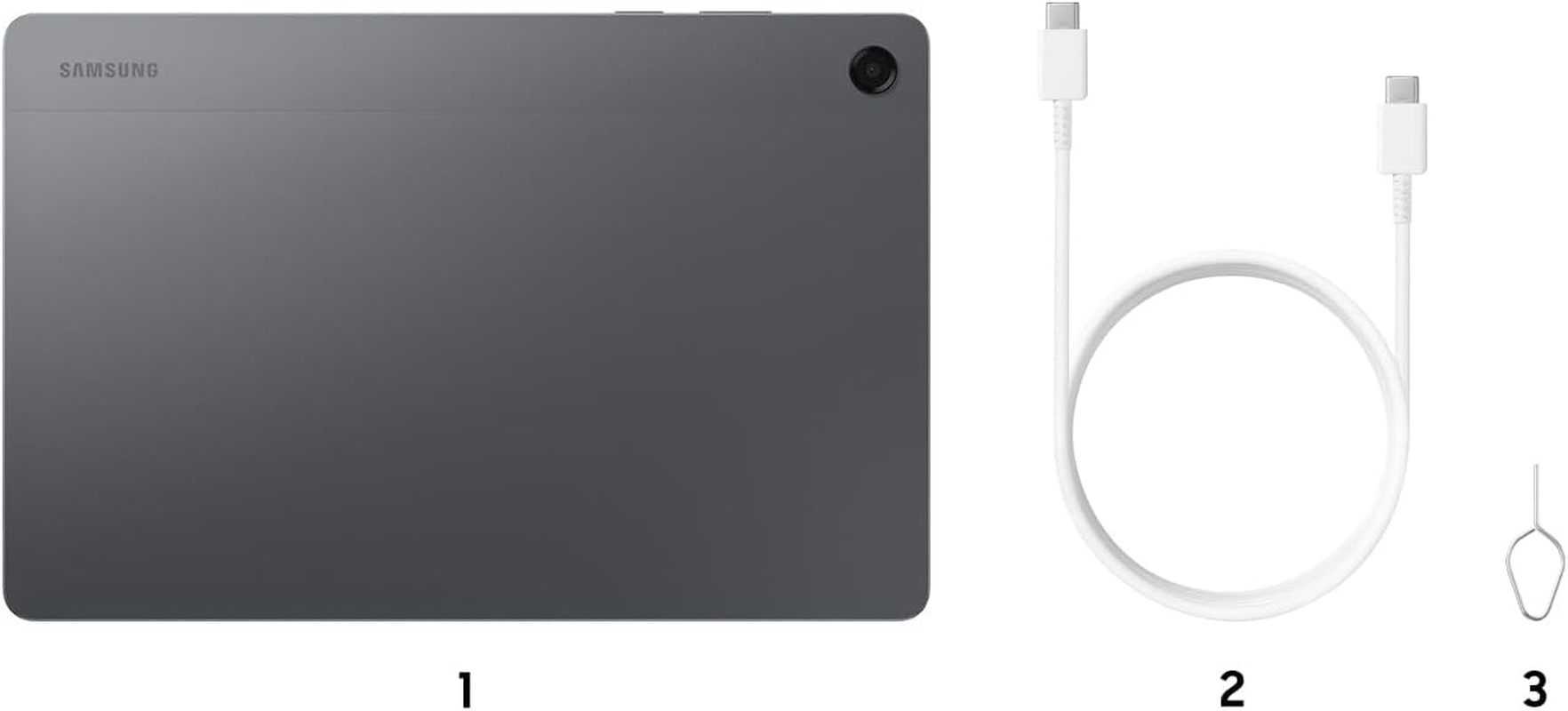 Samsung Galaxy Tab A11+ [AU Version], Android Tablet, 6GB Memory, 128GB Storage, 11.0" 90Hz Display, Grey