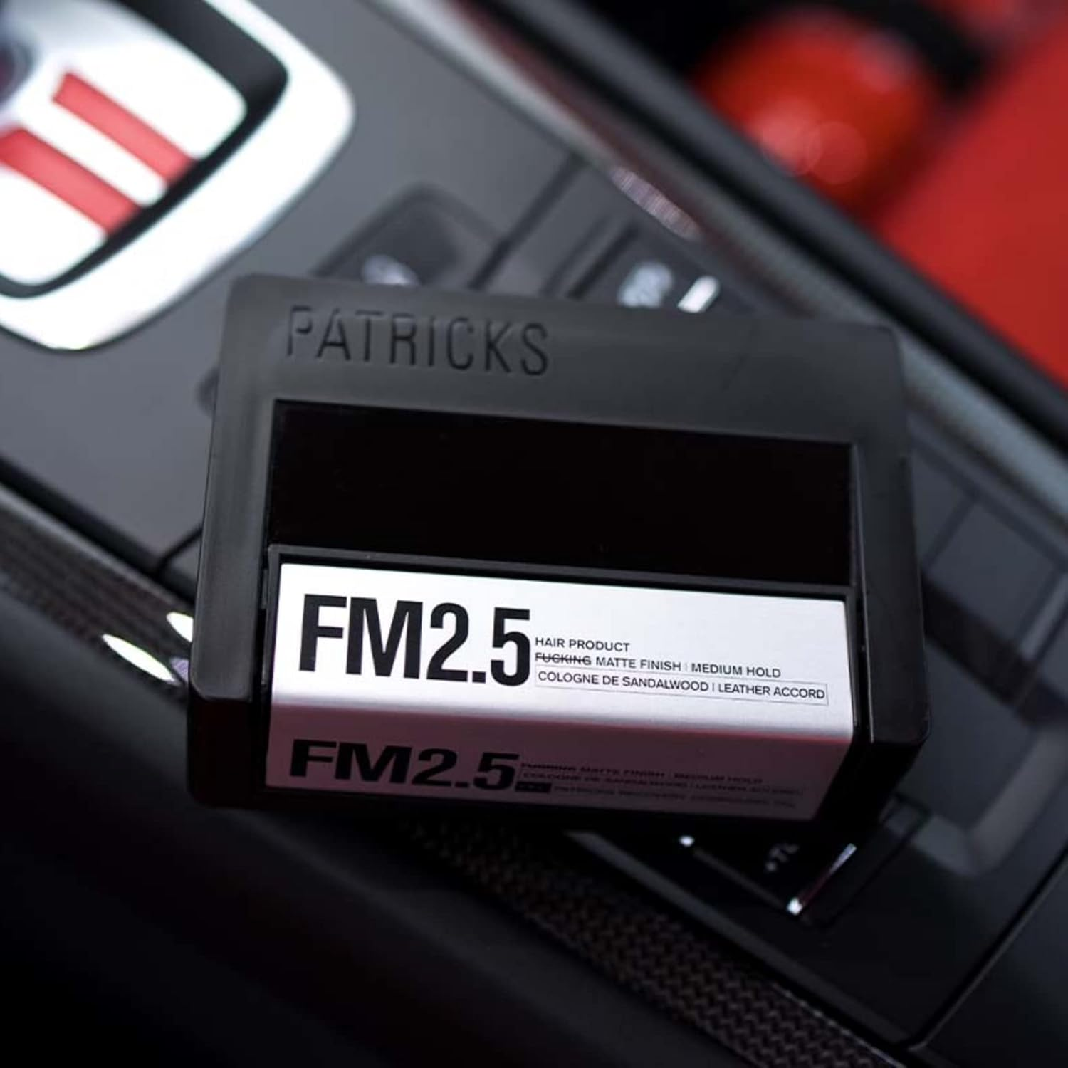 PATRICKS | FM2.5 Matte Pomade for Men'S Hair | Medium - High Hold Styling Product | Thickening Paste | Travel Friendly | Sulfate Free | Water Resistant | 75G image number 3