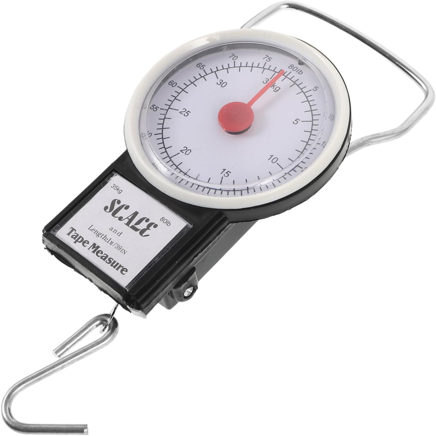 CATIEBYE Portable Luggage Scale Heavy Duty Compact Electronic Weighing Device for Travel Fishing Outdoor Use Effortless Easy Carrying for Accurate Measurements image number 4