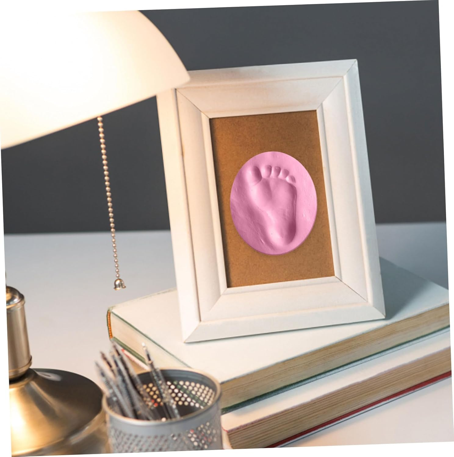 4Pcs Handprint Footprint Kit Newborn Keepsake Ornament Kit Handprint Footprint Molds