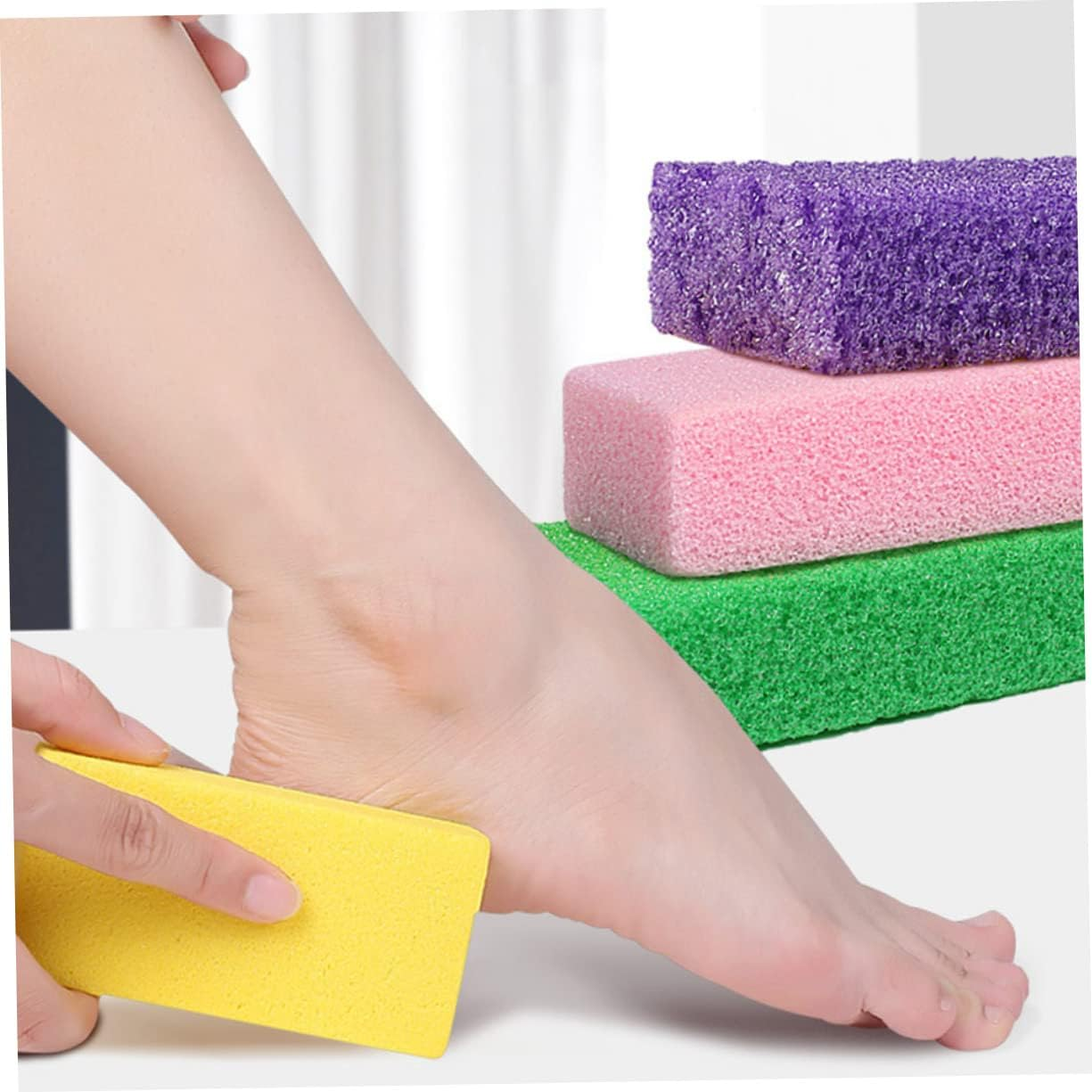 MERRYHAPY Foot File Remove Pedicure Tool Dead Skin Remover Feet Foot Care File Exfoliating Set