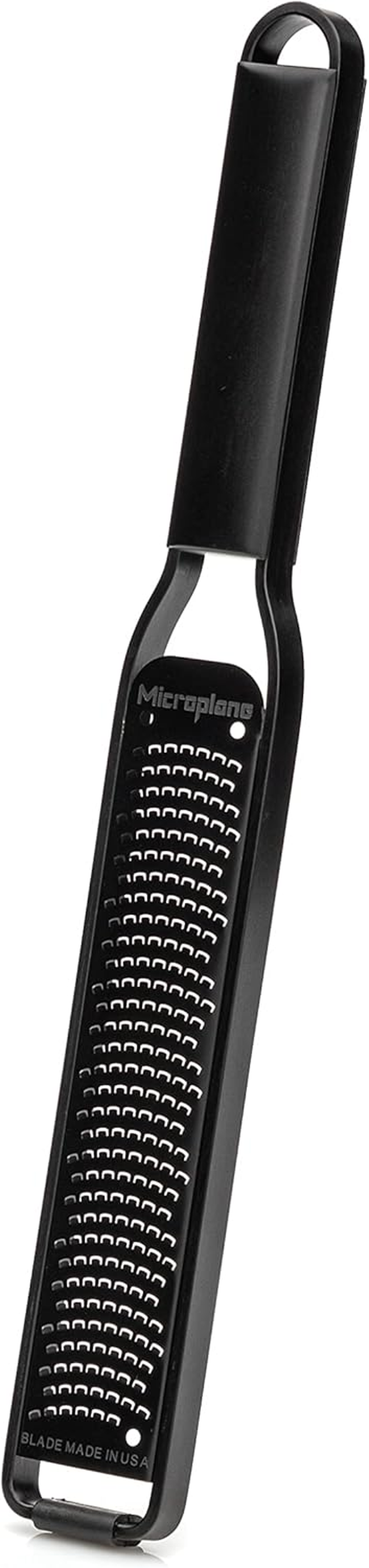 Microplane Black Sheep Zester - Ultra-Sharp Stainless Steel Blade, Ideal for Zesting Citrus, Grating Hard Cheeses, Shaving Chocolate, & More, Non-Slip Rubber Foot, PVD Coating, Dishwasher Safe image number 5