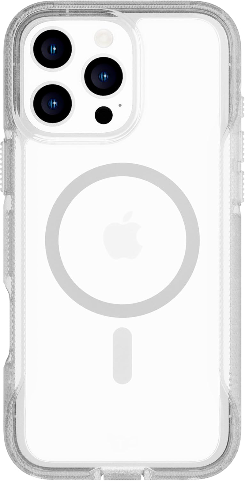 Tech21 Evopro for Iphone 16 Pro Max Compatible with Magsafe - Impact Protection Case 21X Military Standard Tested - in Clear/Black