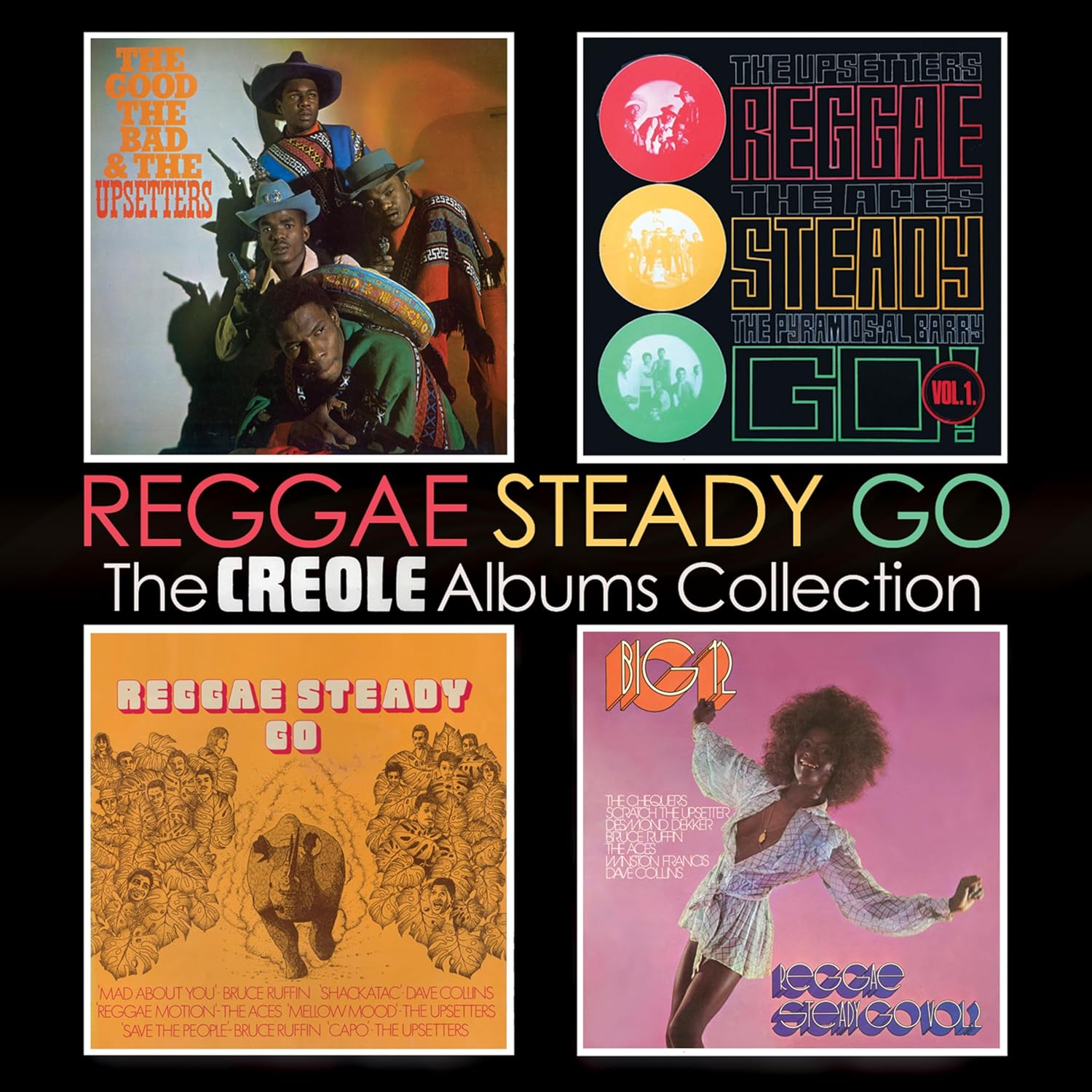 Reggae Steady Go - the Creole Albums Collection