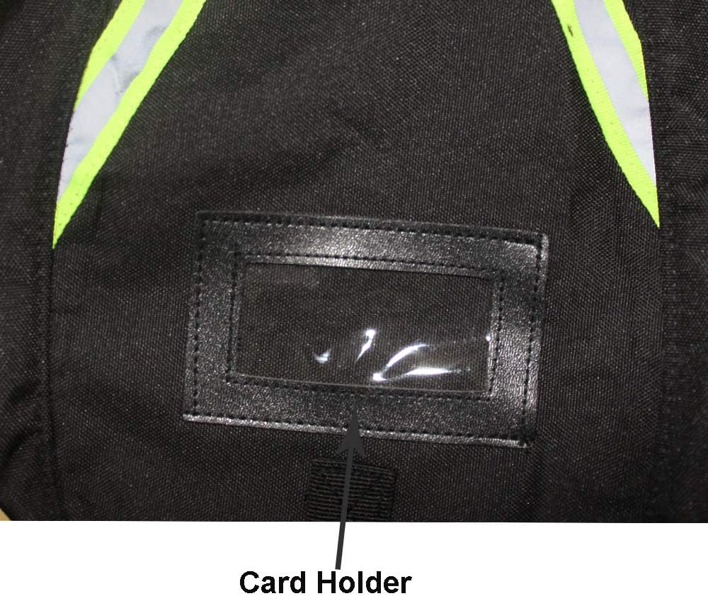 MELOTOUGH Firefighter Bag Fireman Storage Bag - Black image number 2