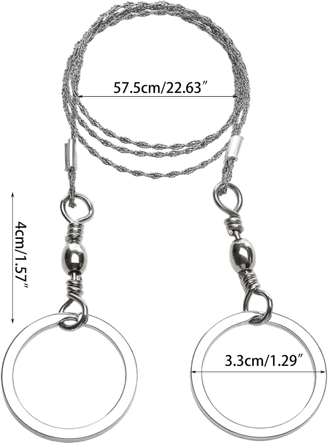 Livestocks Horn Maintenance Wire Saw Simple Practical Tool for Easily Cattle and Sheep Horn Care Farm Environment Stainless Steel image number 6