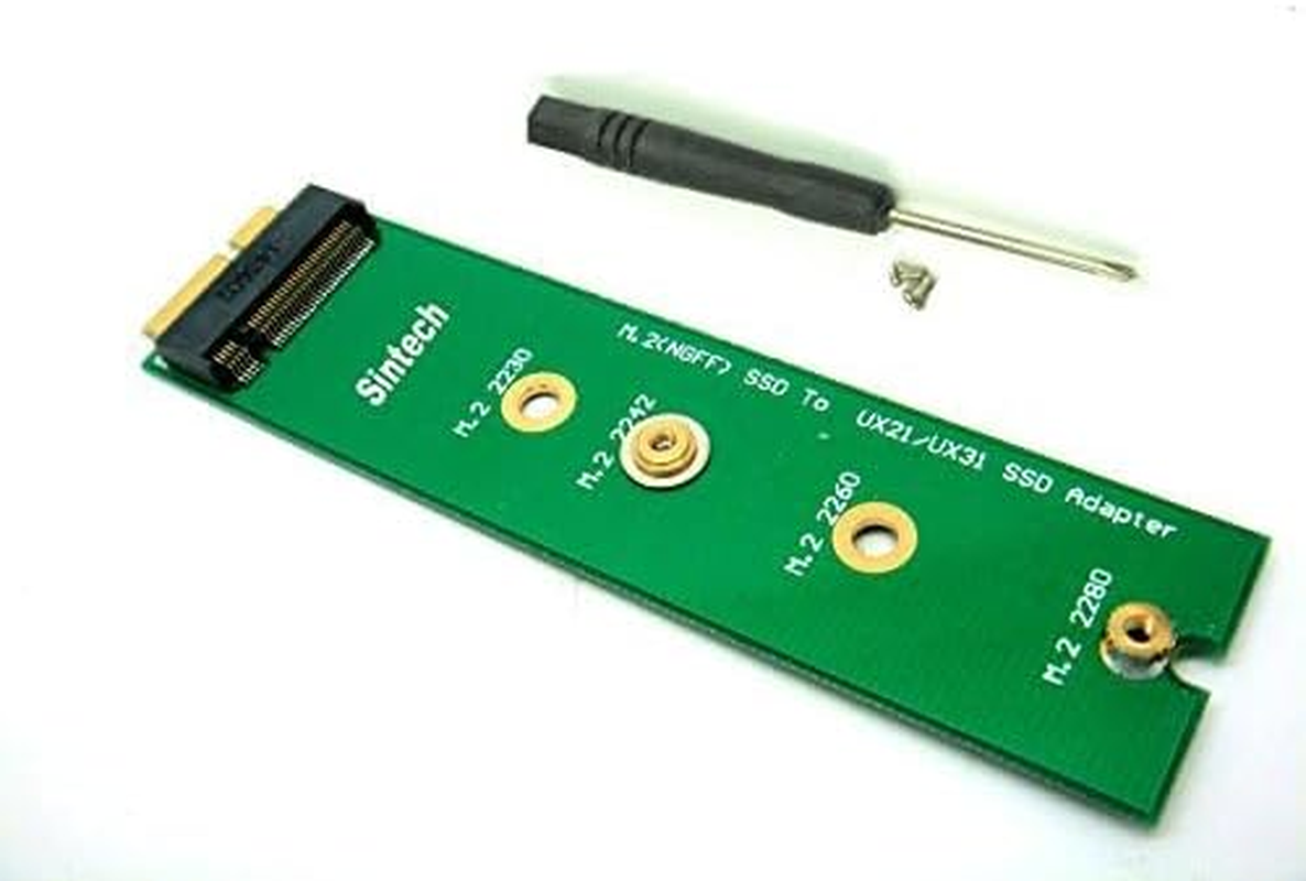 Sintech NGFF M.2 18Pin Upgrade Card,Compatible for Asus Zenbook UX31 UX21 Replace Sandisk Sd5Se2/Sdsa5Jk ADATA XM11 SSD image number 6