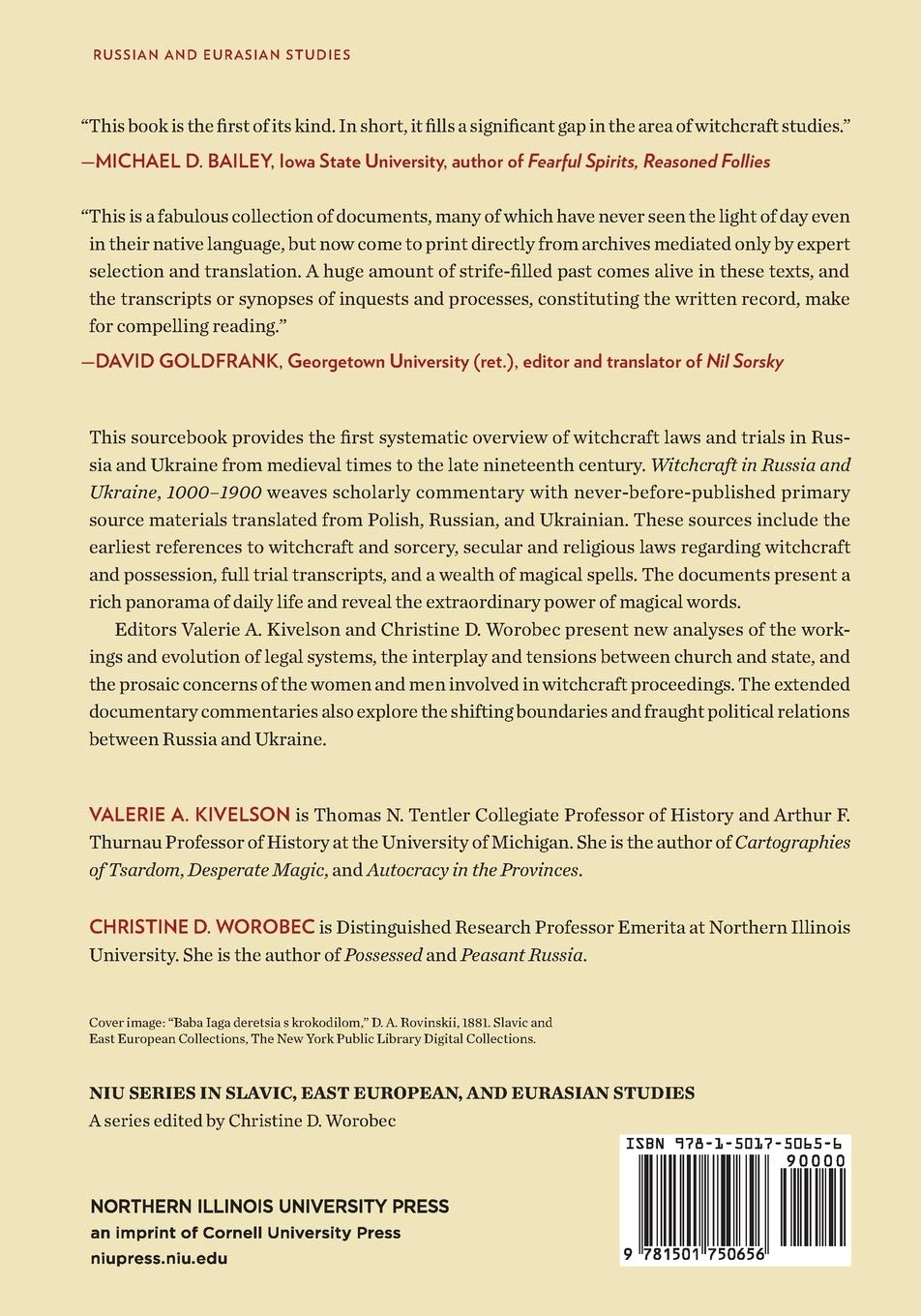 Witchcraft in Russia and Ukraine, 1000-1900: a Sourcebook image number 1