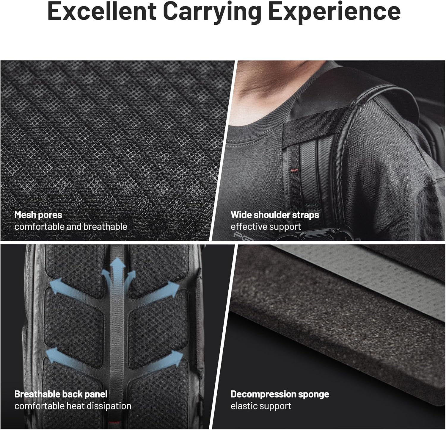 PGYTECH Onemo Lite Camera Backpack 22L for DJI, Sony, Canon, Nikon, OSMO Action/Pocket, DSLR/SLR Mirrorless, Drone, Camera Tripod Photographer Bag Gift image number 1