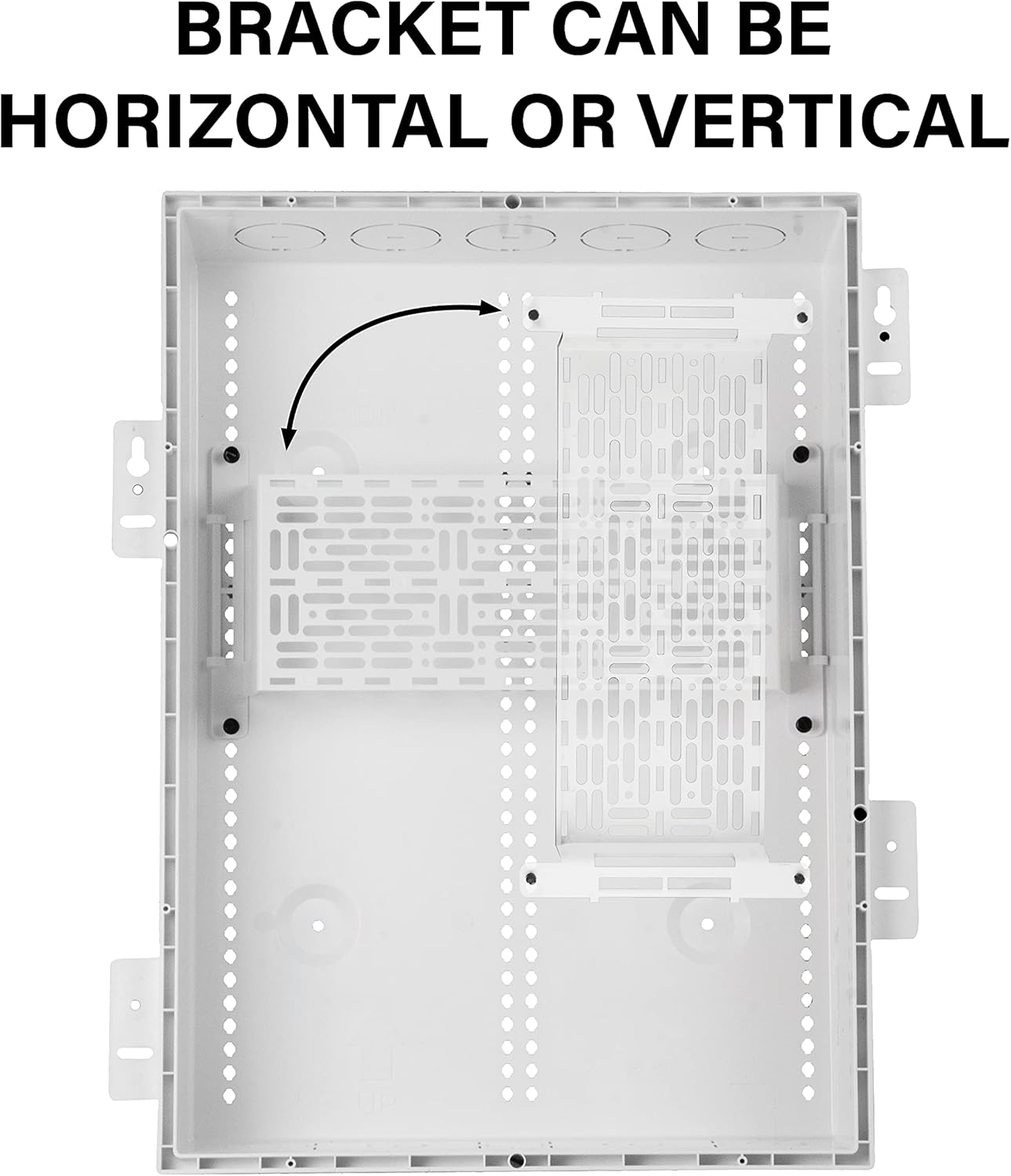 On-Q AC1050 5" Mounting Plate, 5 Inch, White image number 5