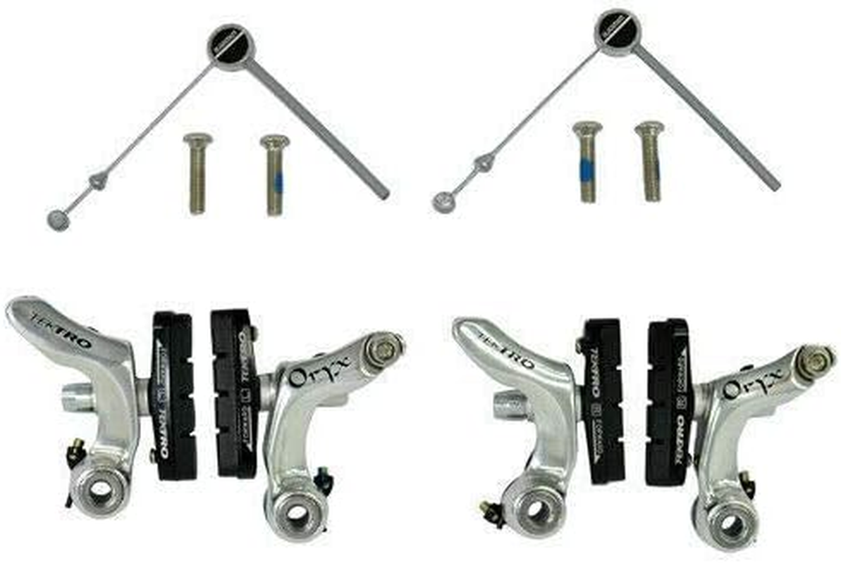TEKTRO Oryx 992AG Cyclocross Cantilever Bike Brake Set, Front and Rear, Silver, MH1812 image number 3