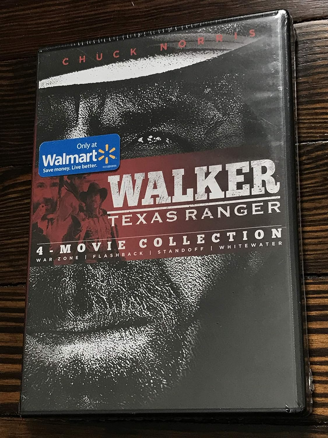 Walker, Texas Ranger: 4-Movie Collection (Warzone / Flashback / Standoff / Whitewater)