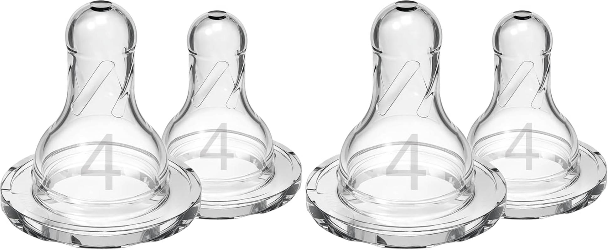 Dr. Brown'S Options with Level 4 Narrow Neck Teats 2 Pack,