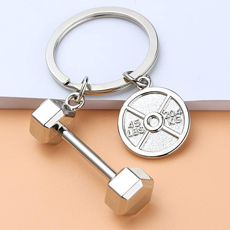 Sports Keychains for Men Women - Workout Gym Gifts for Sports Lover Fitness Motivation Keyrings for Boys Girls - Christmas Birthday Gifts for Fitness Instructor Coach
