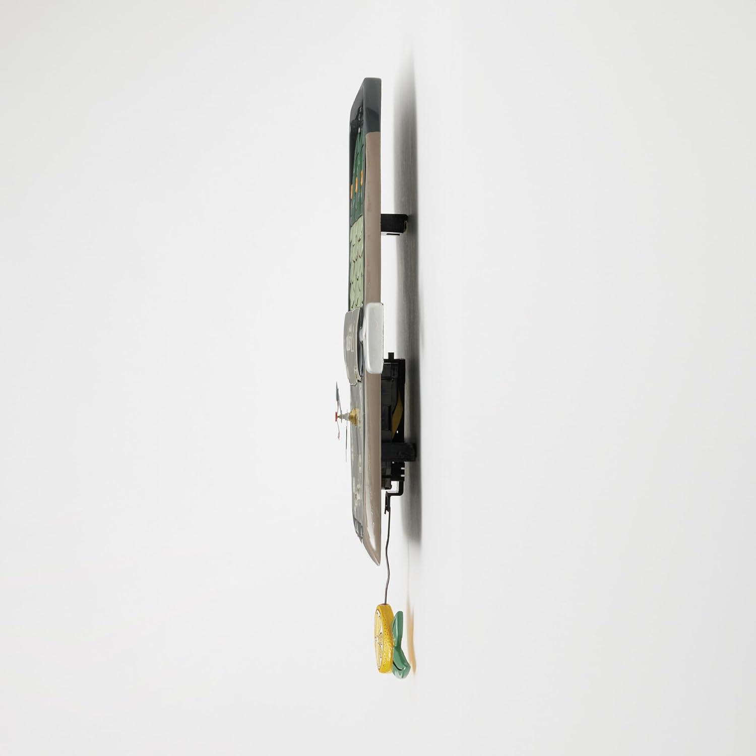 Enesco Allen Designs Feeling Salty Tin of Sardines Sculpted Pendulum Wall Clock, 13 Inch, Multicolor image number 4