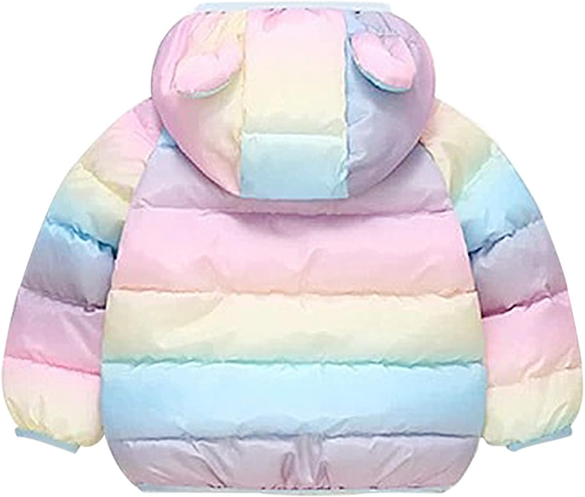 Baby Coat Toddler Baby Girls Coat Winter Warm Hooded Jacket Windproof Thick Clothing for 1-5Years