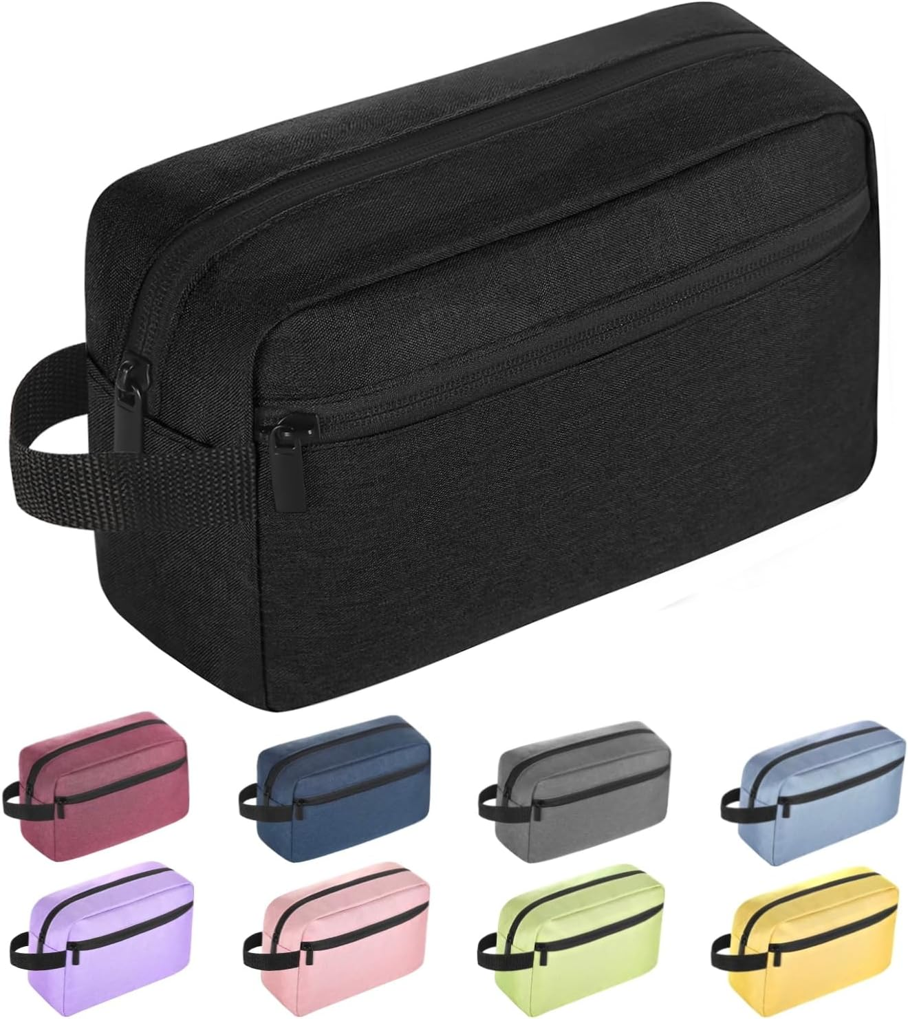 Icramsy Travel Toiletry Bag Toiletry Bag for Women Men Hanging Cosmetic Bag Travel Accessories for Women Men, Navy Blue, Modern