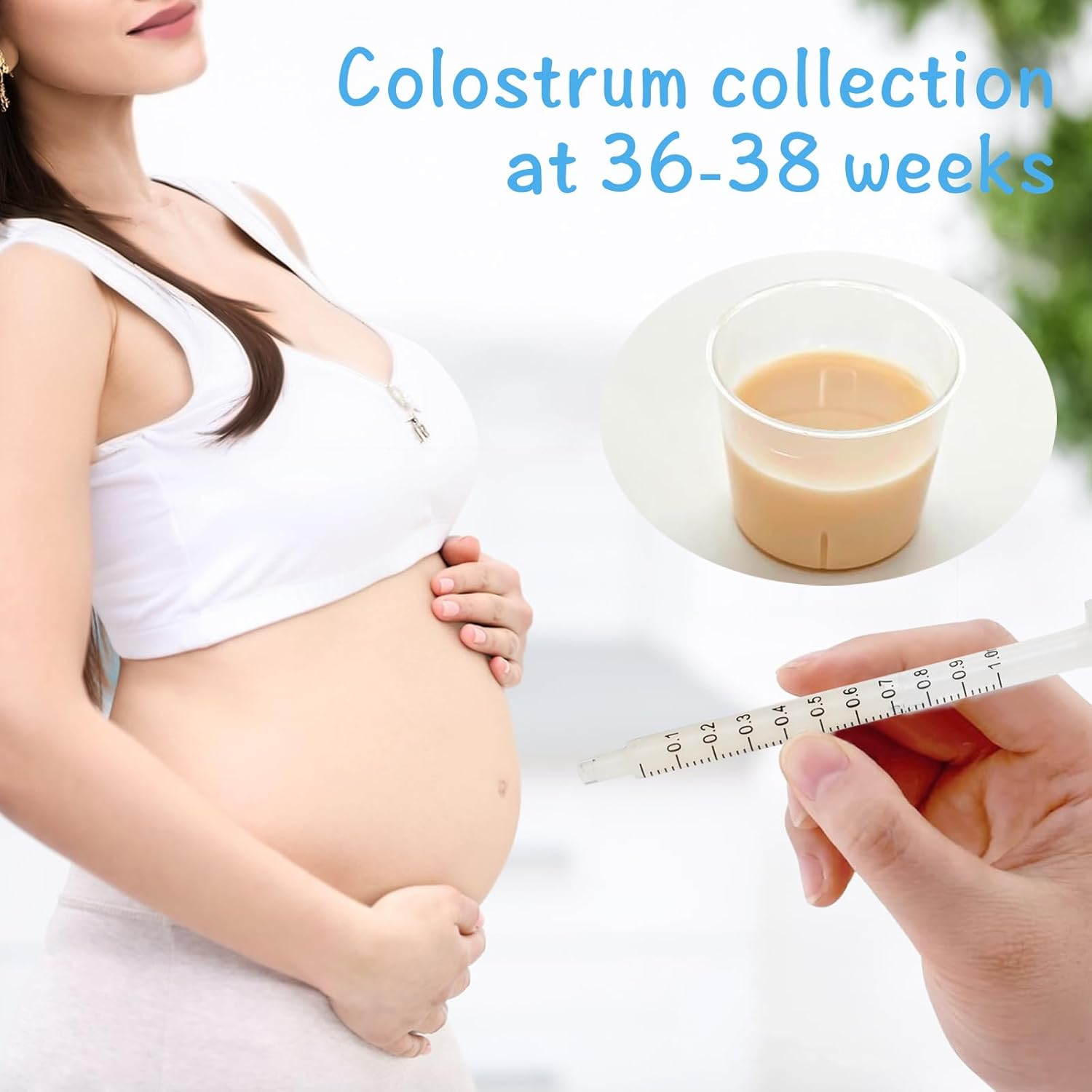 Colostrum Collector Kit, Including 20 Latex Free, Sterile, Sealed Breast Milk Collectors, Available in 1Ml Options (20, 1Ml) image number 2