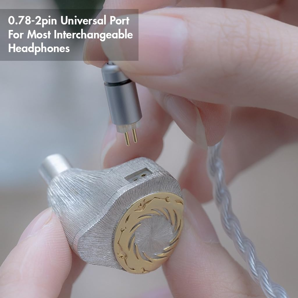 Moondrop Free DSP USB-C Earphone Upgrade Cable Fully Balanced Audio Output DSP Cable image number 4