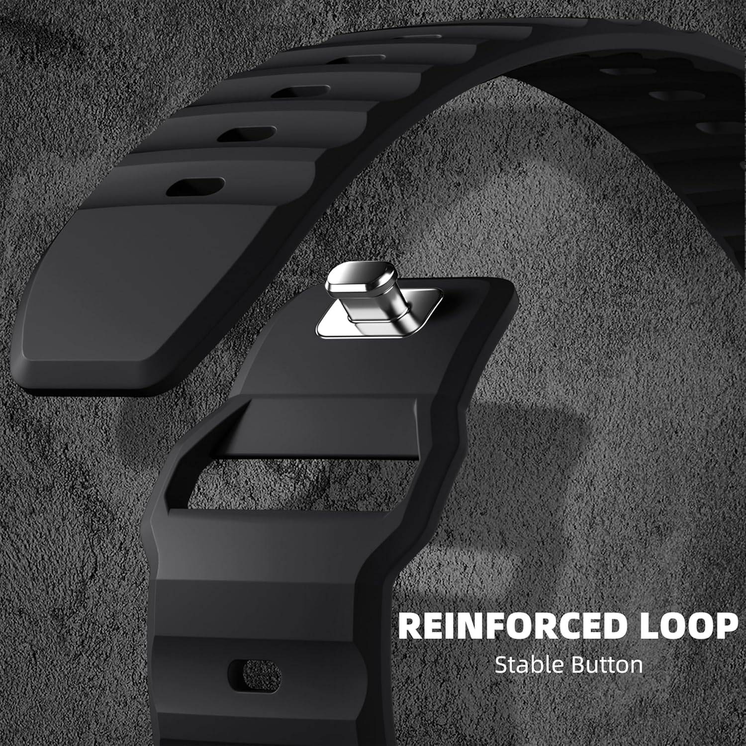 WJK Compatible with Apple Watch Band 42Mm 44Mm 45Mm 46Mm 49Mm Women Men, Soft Silicone Sport Waterproof Replacement Wristband for Iwatch Series 11 10 9 8 7 6 5 4 3 2 1 SE Ultra/Ultra 2 3, Multi Colors - Army Green image number 2