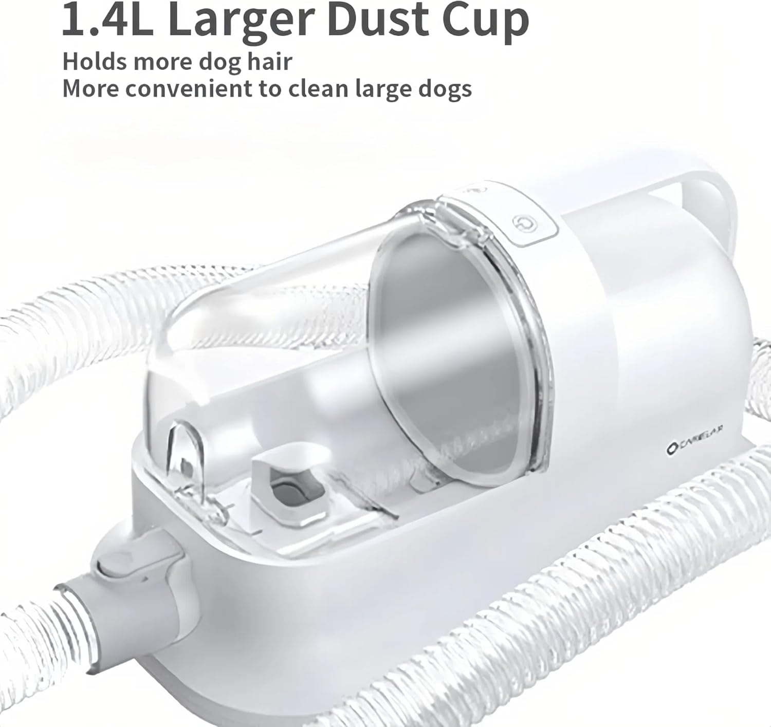 5-In-1 Pet Grooming Vacuum & Dog Grooming Clipper Kits &ndash; All-In-One Dog Hair Trimmer, Deshedder & Shedding Vacuum with 12000Pa Suction, 45Db Low Noise &ndash; Mess-Free Home Pet Grooming image number 1