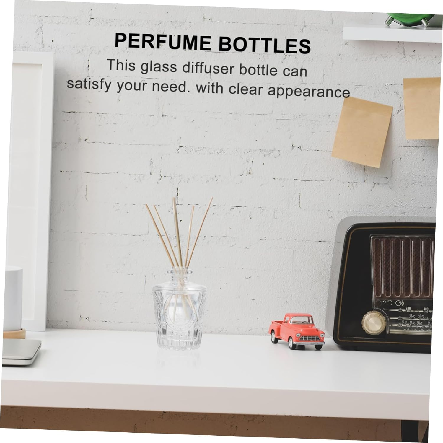 2Pcs Carved Bottles Transparent Essential Oil Bottle for Home Aromatherapy Fragrance Release and Air image number 4