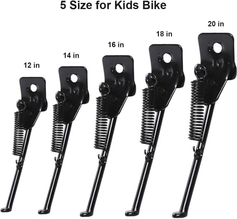 Kickstand for Kids Bike, 16 Inch Tire Bicycle Rear Wheel Replacement for Training Wheel image number 3