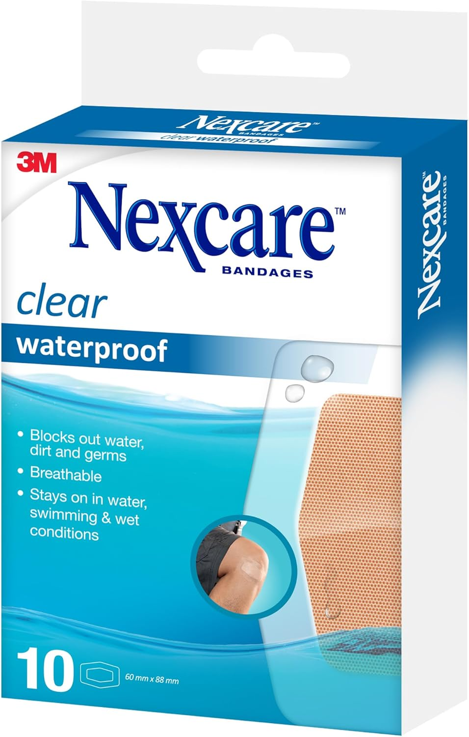 Nexcare 582-10ANZ Waterproof Bandage, Large (Pack of 10) image number 5