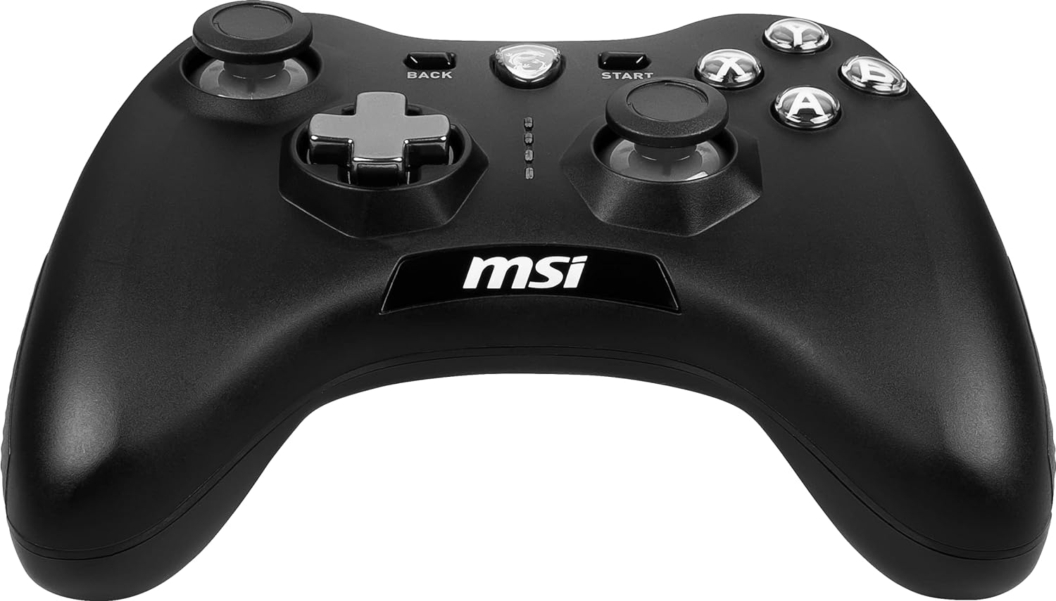 MSI FORCE GC20 V2 Wired PC Gamepad Controller - Interchangeable D-Pad Covers, Dual Vibration Motors, USB 2.0 - Wired image number 5