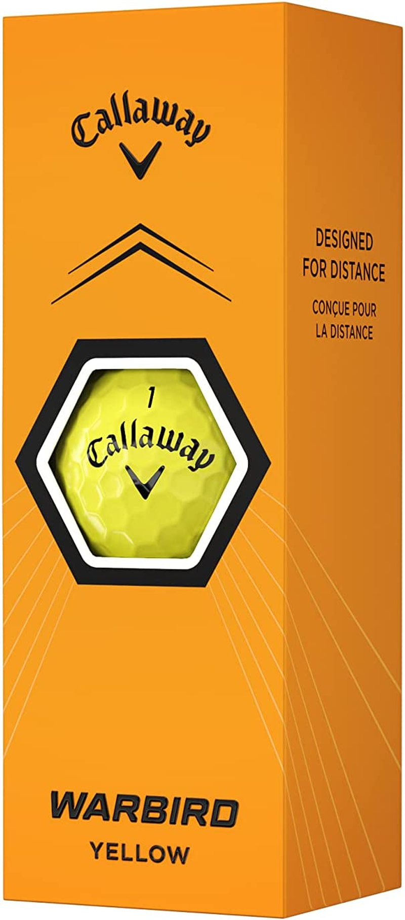 Callaway Golf Warbird Golf Ball (12-/24-Ball Pack) - Yellow image number 6
