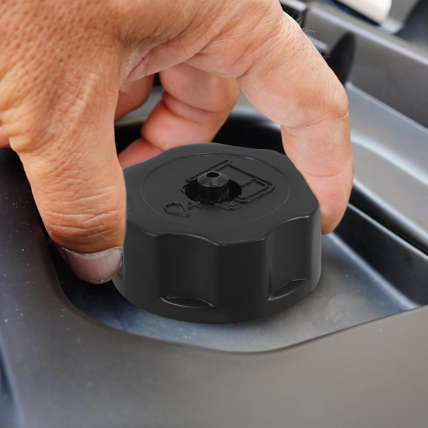 Gatuida Fuel Tank Cap Oil Tank Replacement Cap 43Mm for Various Motorcycle Models image number 1