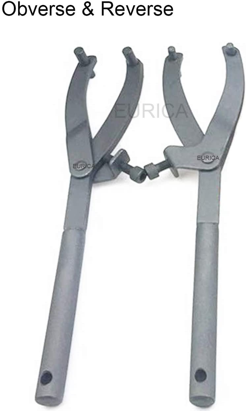 Spanner Wrench Clutch Wrench Adjustable Wrench Holder Hub Flywheel Sprocket Spanner Wrench Set Fan Clutch Removal Tool Tools Scooter Motorcycle Accessories image number 6