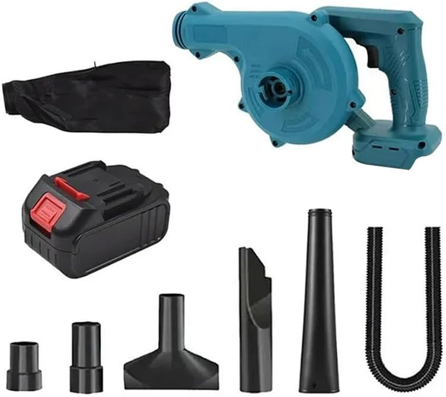 Leona Co 2-In-1 Cordless Electric Leaf Blower and Vacuum &ndash; Dust and Debris Remover for Home, Car, and Outdoor Use &ndash; Lightweight, Rechargeable and Powerful image number 2