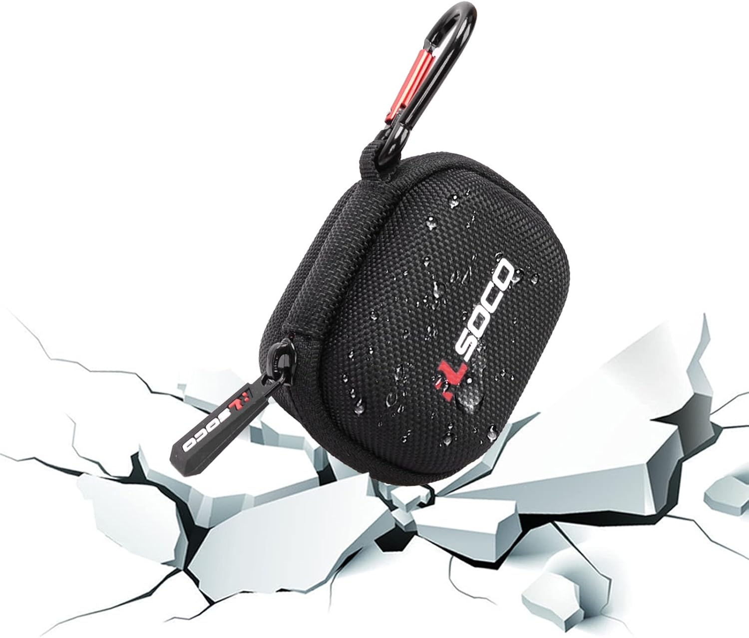 RLSOCO Case for Origin Medical/Zacurate/Heart Sure/Omron Fingertip Pulse Oximeter, Hard Storage Case - Black (Case Only) image number 1