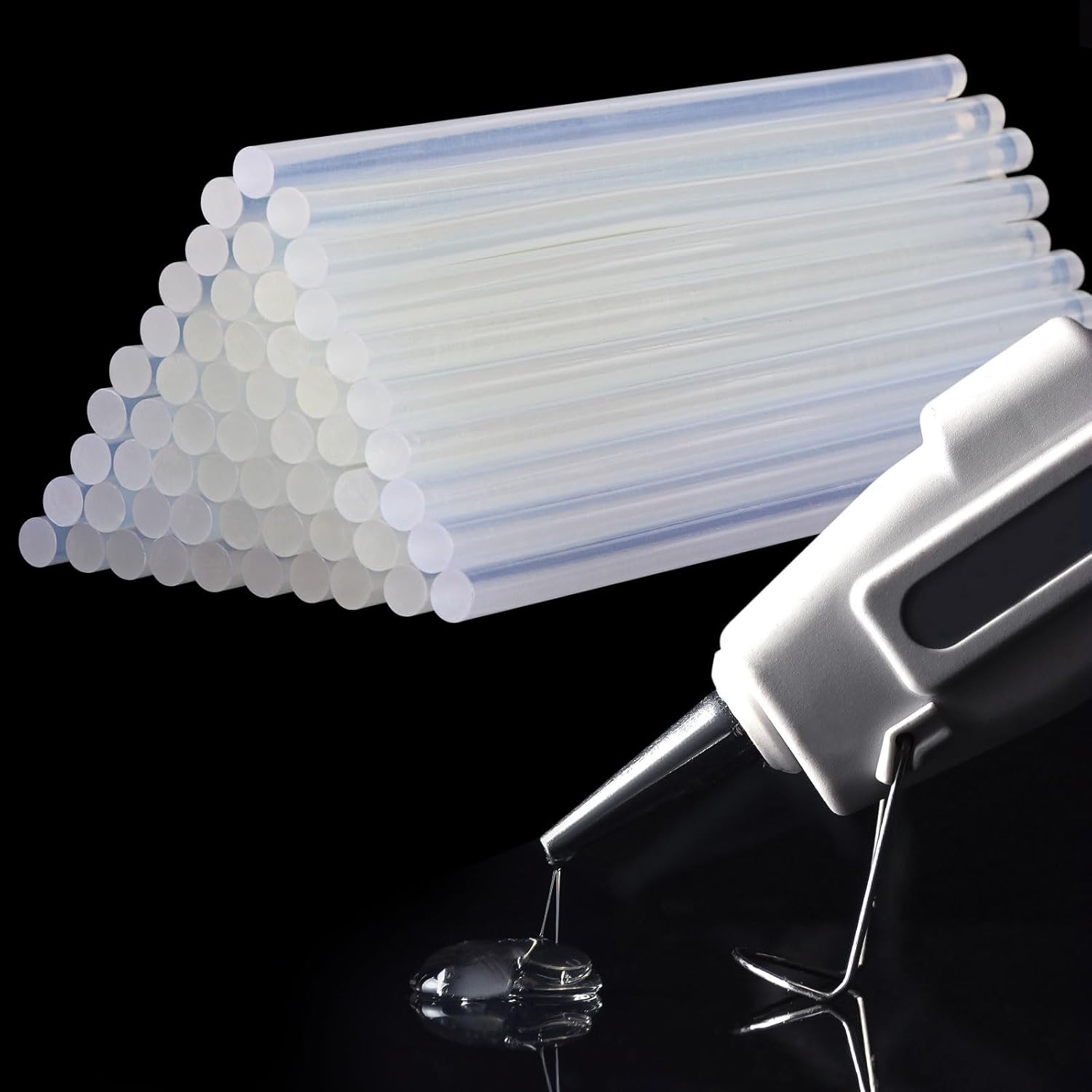 Hot Glue Sticks, 7Mm X 190Mm Mini Glue Sticks for Hot Melt Glue Gun (Pack of 50) image number 1