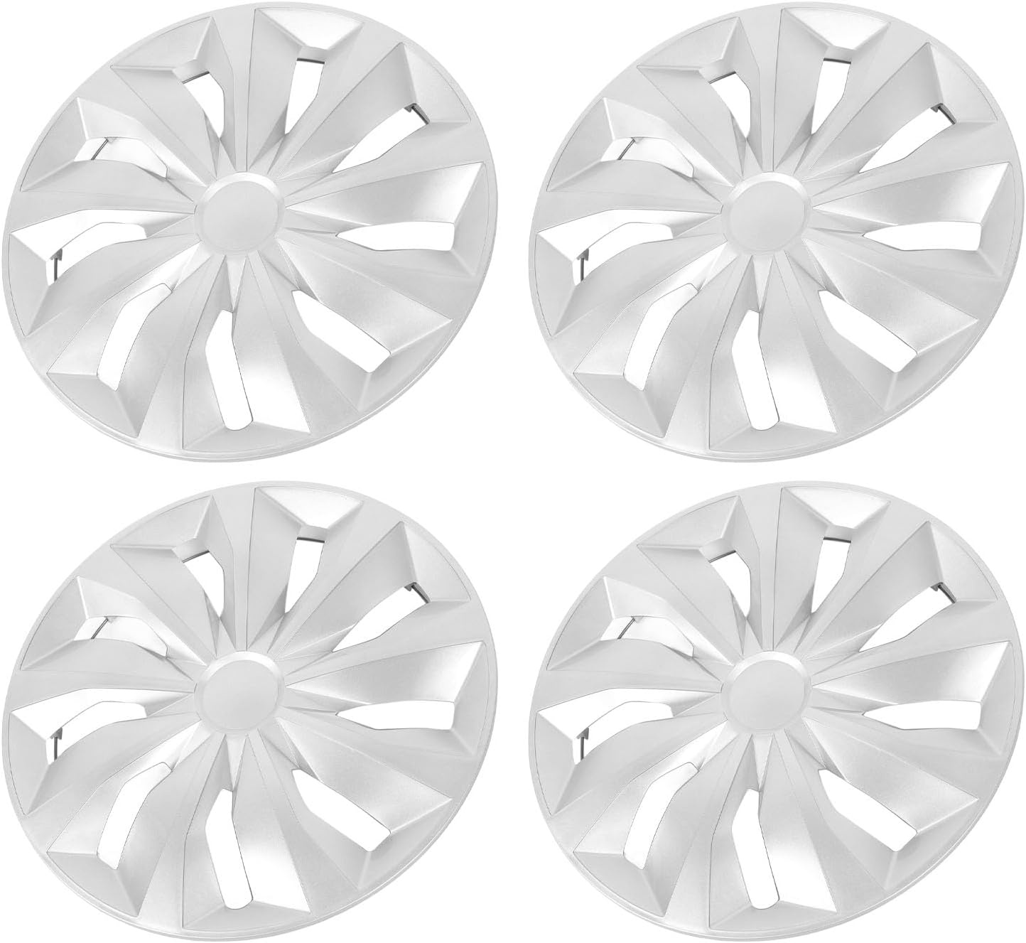 Haofy 4 Pcs 14 Inch Wheel Hub Cap - Strong Protection Scratch Resistant Universal Fit R14 Hubcaps with Durable ABS Construction for Escort Owners Needing Heavy-Duty Wheel image number 5