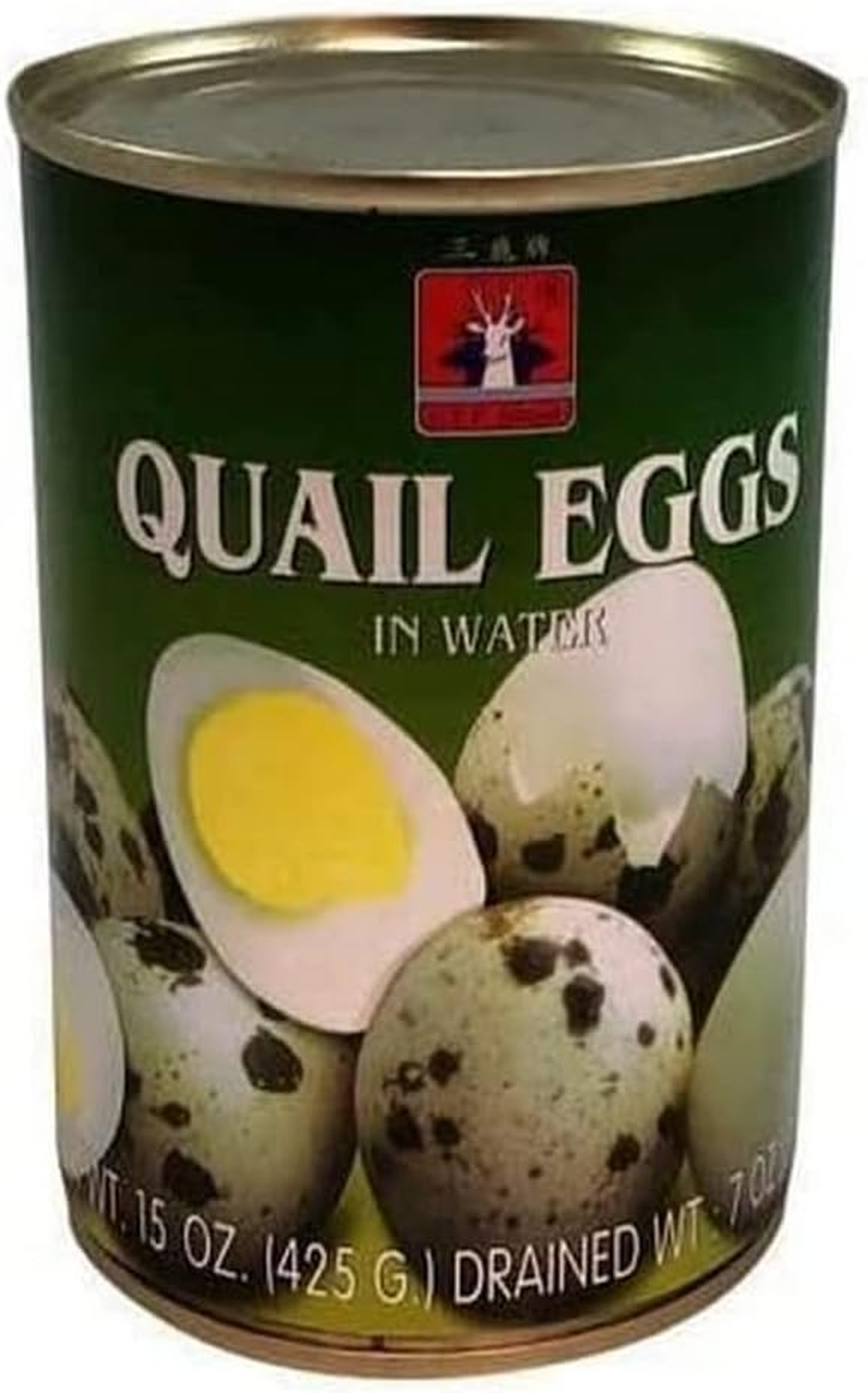 Golden Lion Quail Eggs in Water 425 Ml image number 1