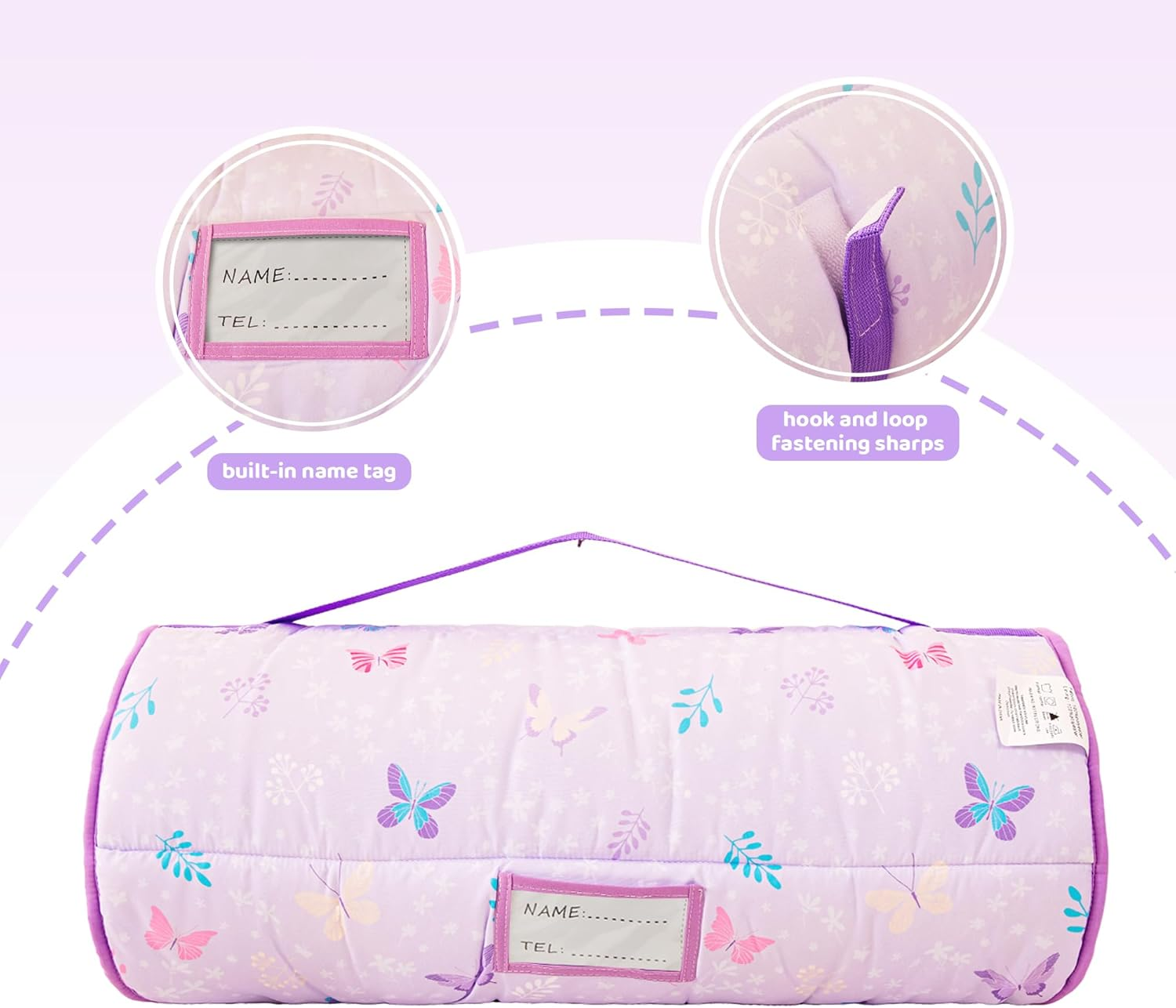 Vviland Toddlers Kids Nap Mat image number 5