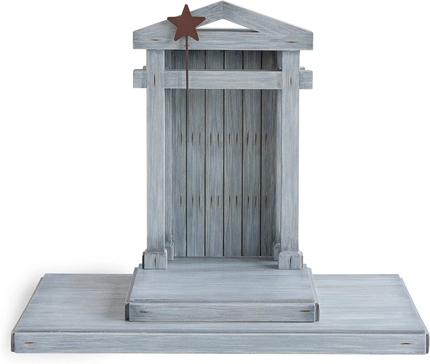 Willow Tree Angel Stand, Build on Your Holiday Tradition, Elevate Angels and Figures ATOP Pedestal Stand in Your Nativity Display, Hand-Painted Accessory image number 1