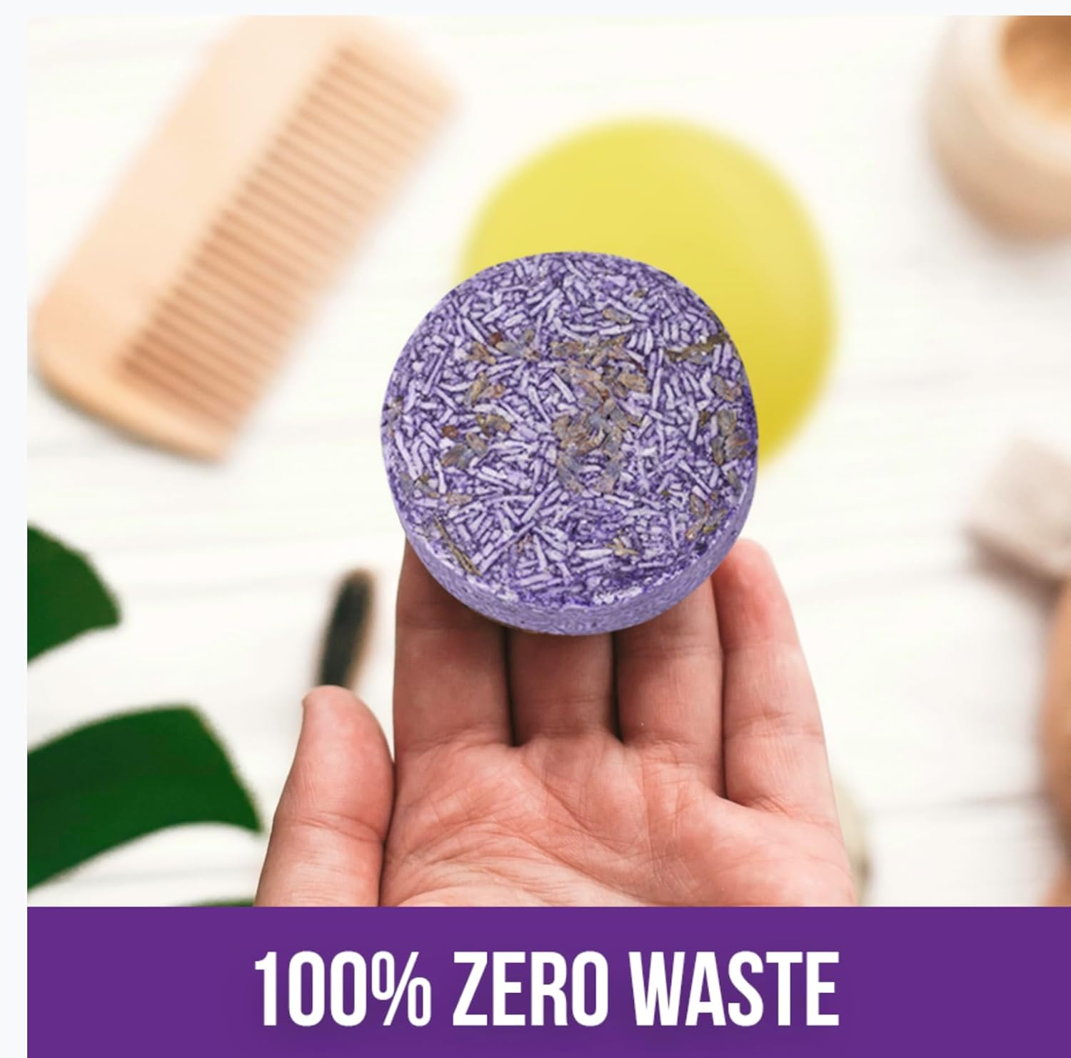 Shampoo and Conditioner Bars with Natural Vegan Ingredients - Phthalate-Free, Paraben-Free - Holder and Travel Tins Included