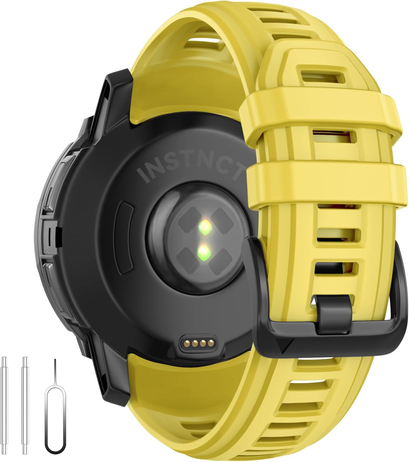 Strap for Garmin Instinct 3 50 Mm/Instinct 2X, 26 Mm Silicone Replacement Strap