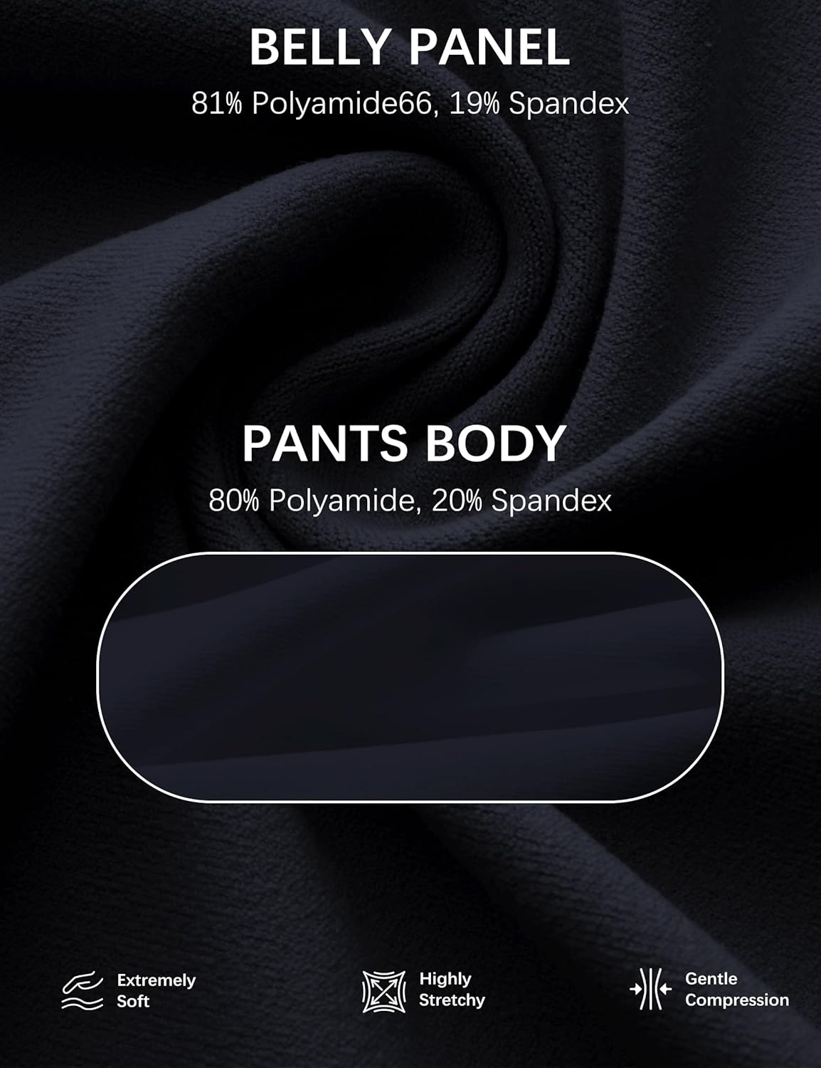 Mama Land Buttery Soft Maternity Flare Leggings over the Belly 29"/32"/34" - Workout Yoga Pregnancy Pants with Pockets image number 5