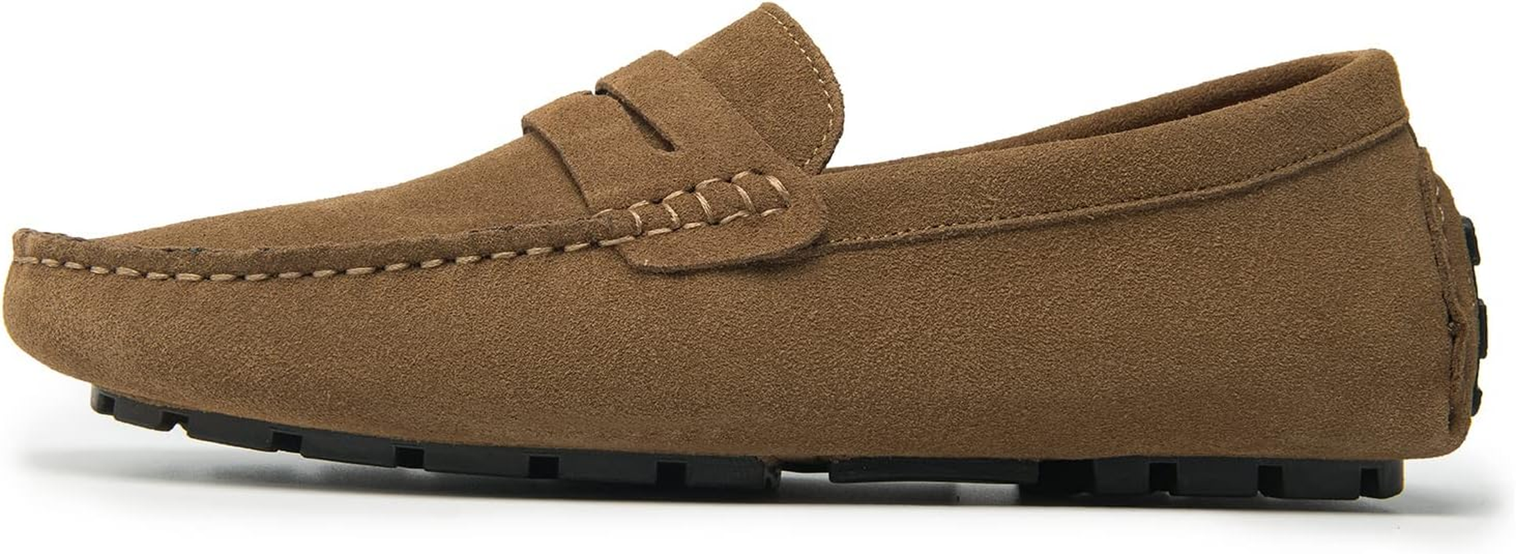 Go Tour Men'S Penny Loafers Moccasin Driving Shoes Slip on Flats Boat Shoes image number 6