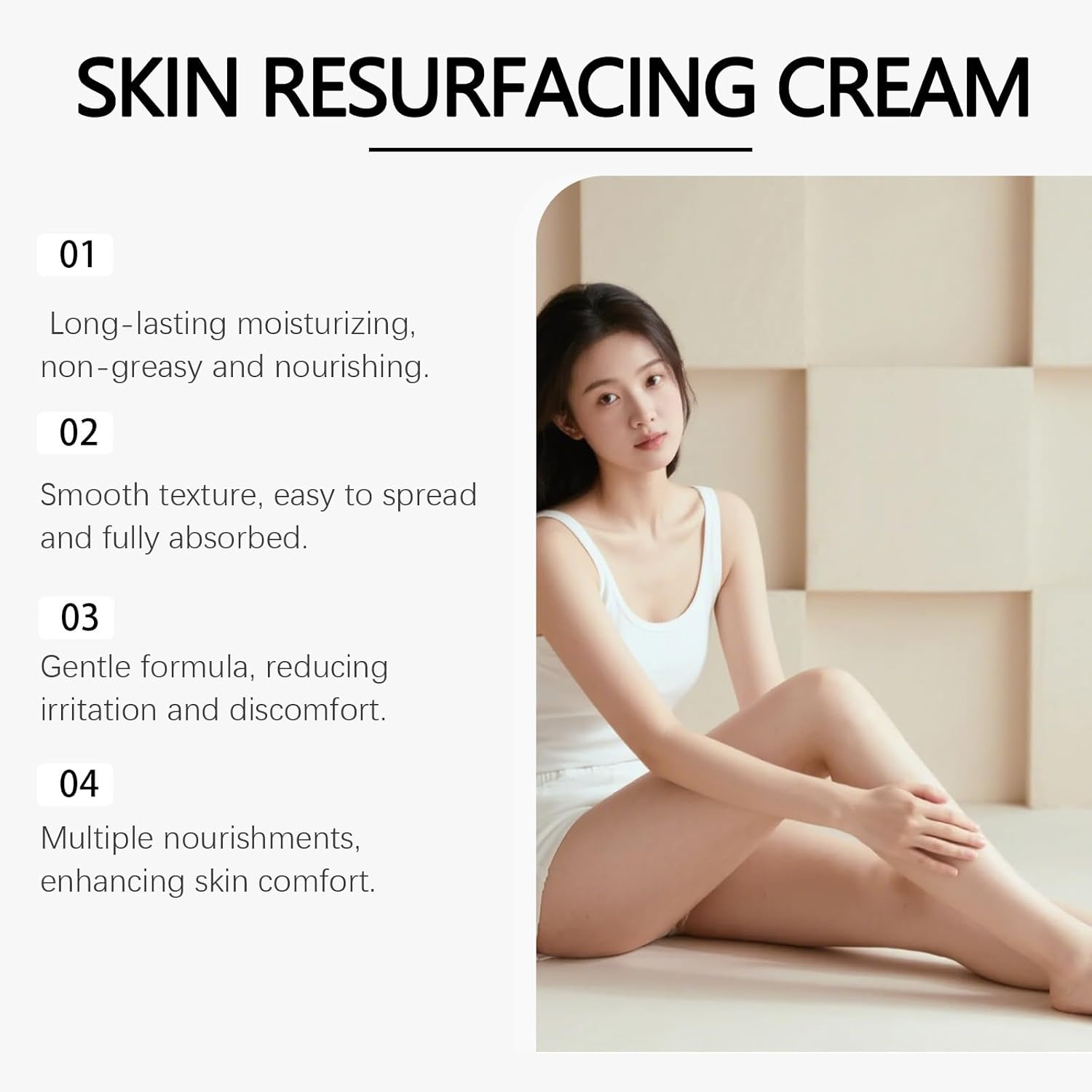 Strawberry Ultra Strength Strawberry Skin Resurfacing Cream, Exfoliating Body Lotion with Triple Acids, Radiant Legs and Arms for Keratosis Pilaris, Gentle Moisturizer for Keratosis Pilaris
