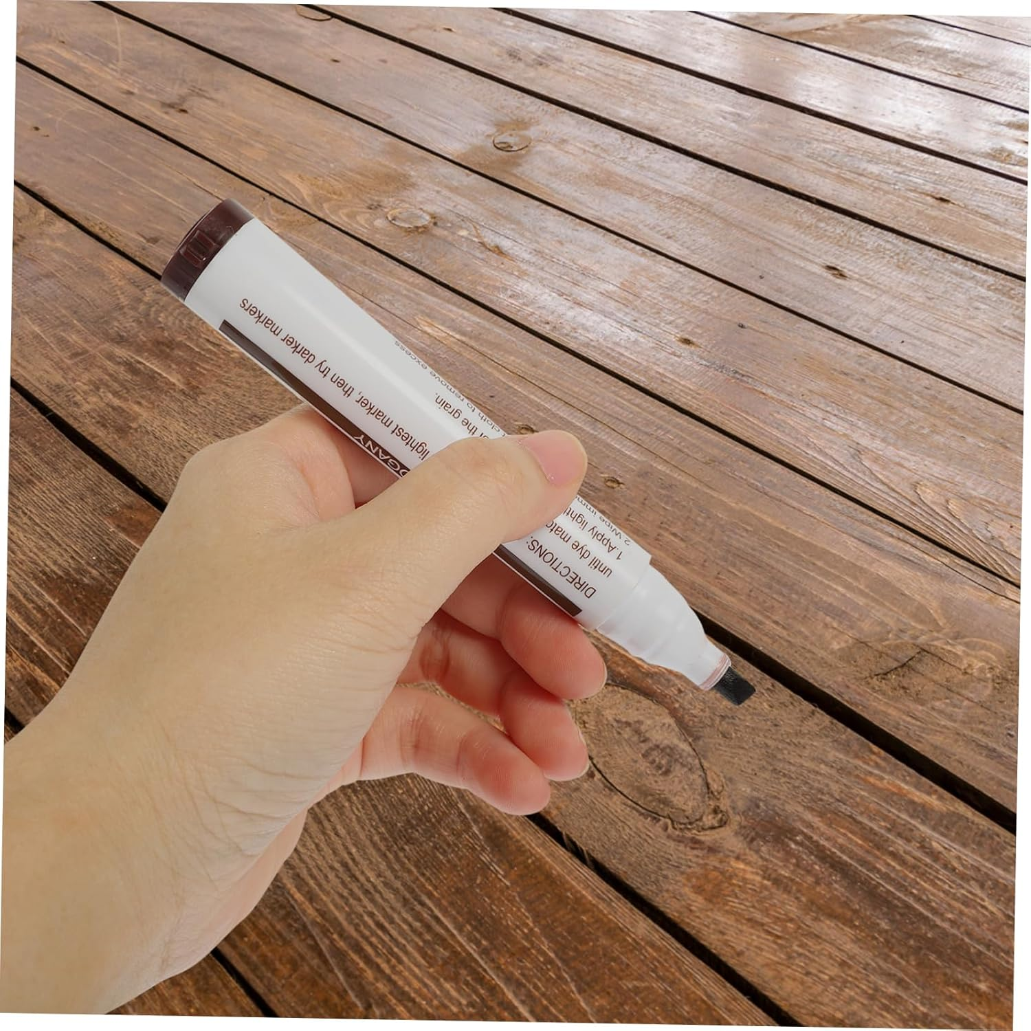 FRCOLOR 10Pcs Wood Furniture Markers Touch-Up Repair Pen Portable Markers Quick Dry Home Supplies