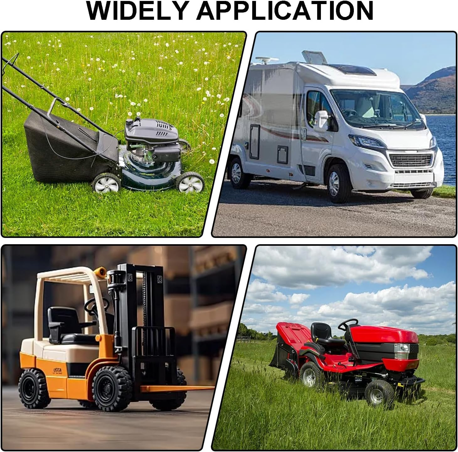 50 Amp Anderson Double Y Splitter Cable, 1 to 2 Anderson Plug Connector Double Y Adapter, 10 AWG 6Mm Battery Cable for Car, RV, Truck, Trailer, Winch, Forklift, Solar & Wind Systems (1 Pcs) image number 5