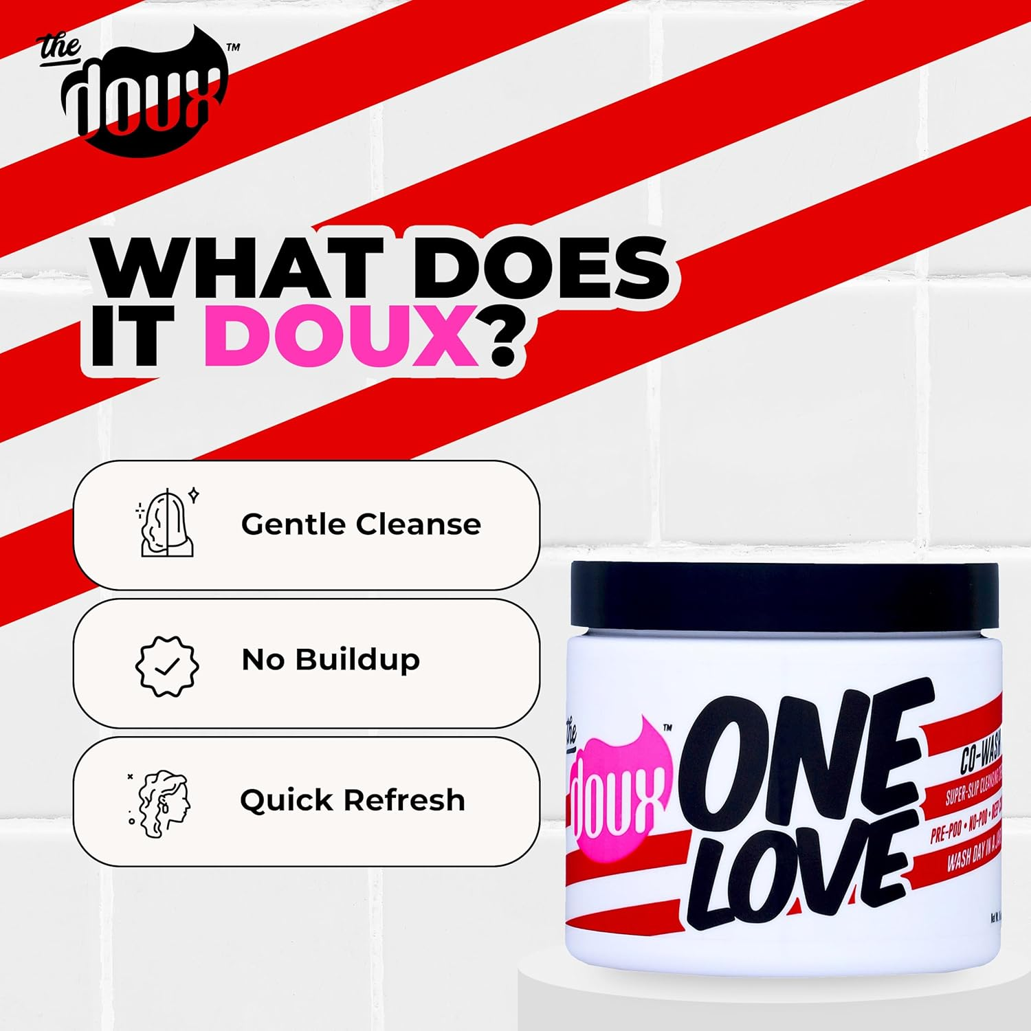 THE DOUX ONE LOVE CO-WASH 16OZ