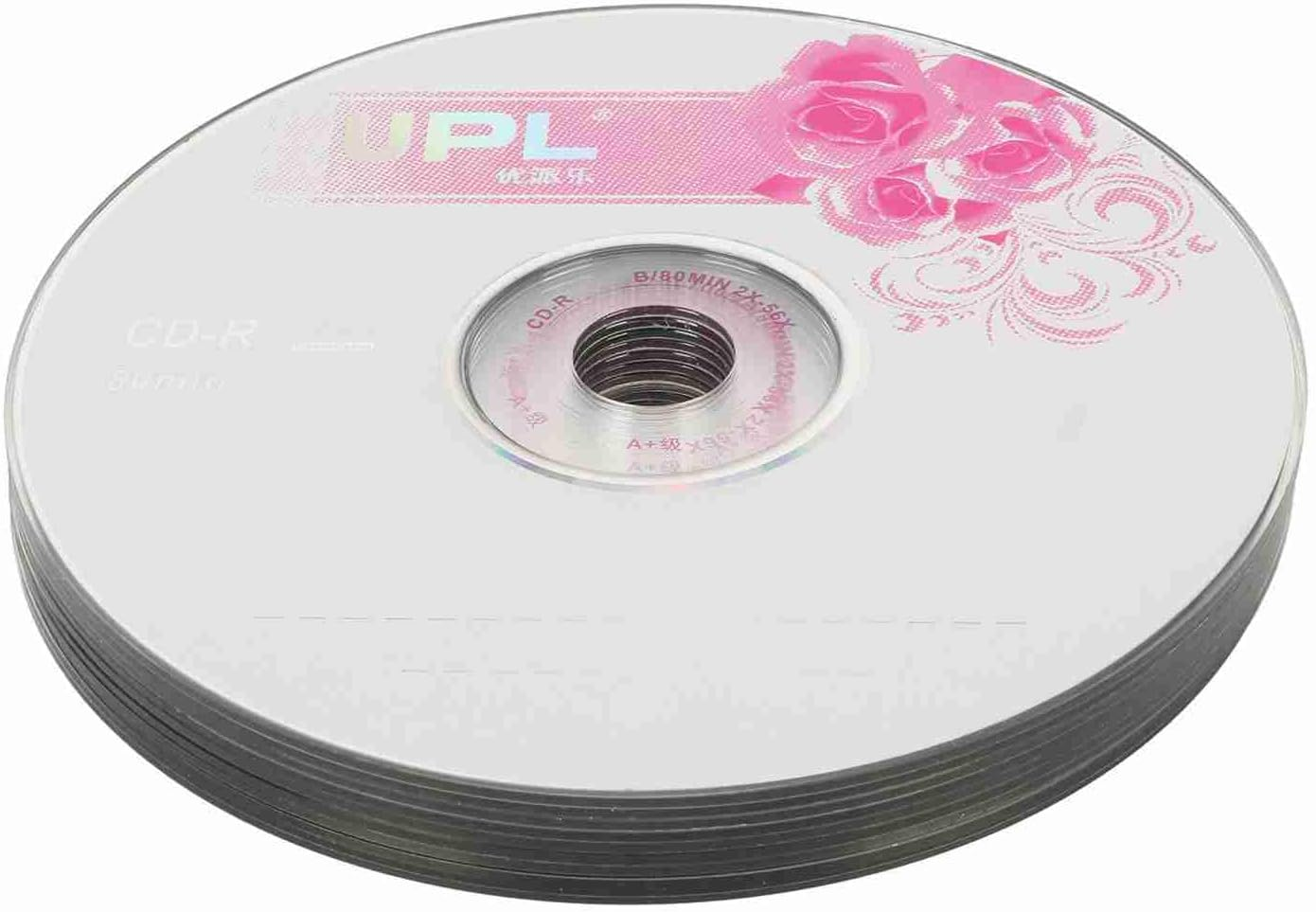 CD R Blank Discs, 52X 730MB Recordable Disc Blank Cds for Storing Digital Images Music Data, Long Term Data Archiving Discs, 175 Songs Storage Capacity, 225 Photos Storage Cds (10PCS) image number 6