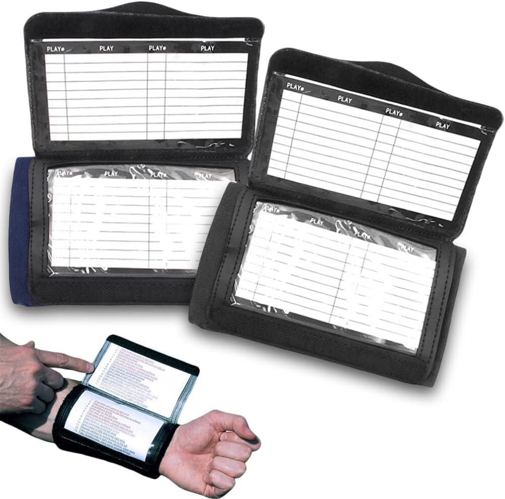 10Pcs Wristband Baseballs Wrist Brace Football Wristbands for Plays Athletic Gear Play Card Wrist Band Football Gear Softball Wristbands Sports Polyester Bracket image number 3